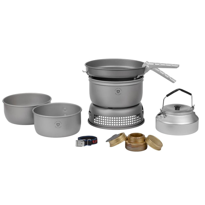 Trangia leichtes Aluminium-Kompaktkocher-Set zum Kochen, Camping-Kochgeschirr im Freien – GoMilitar