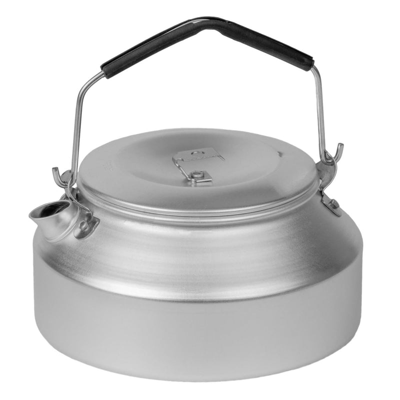 Trangia mess kit lid kettle 0.9L aluminum lightweight folding handle backpacking - GoMilitar