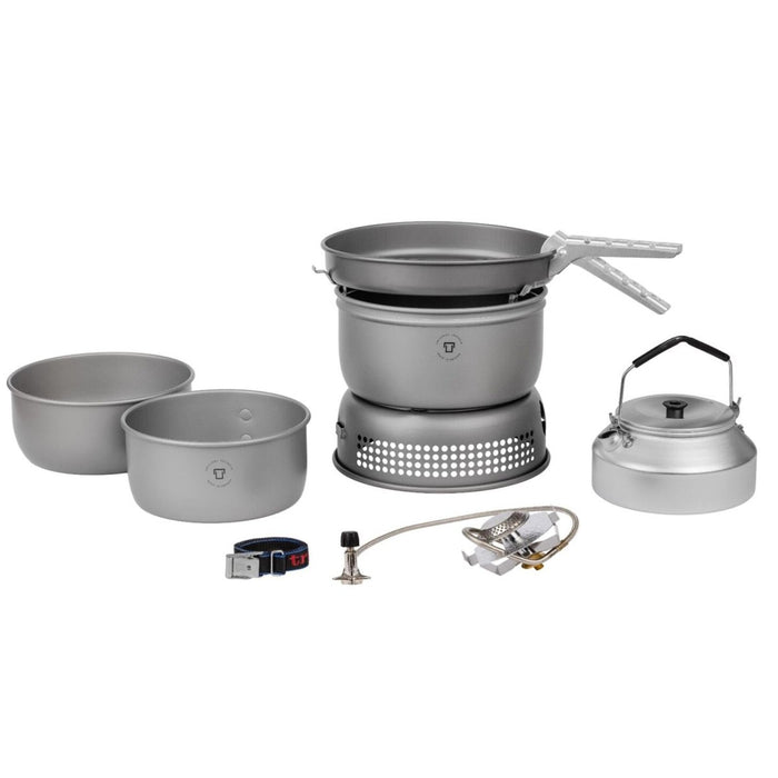 Trangia Outdoor-Kochgeschirr, Kocher-Set, Aluminiumpfanne, leicht, kompakt, für Rucksacktouren – GoMilitar