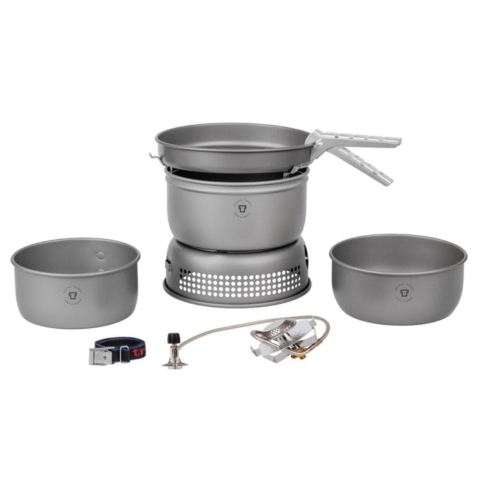 Trangia Outdoor-Kochgeschirr-Herd-Set aus harteloxiertem Aluminium, leicht, Camping – GoMilitar