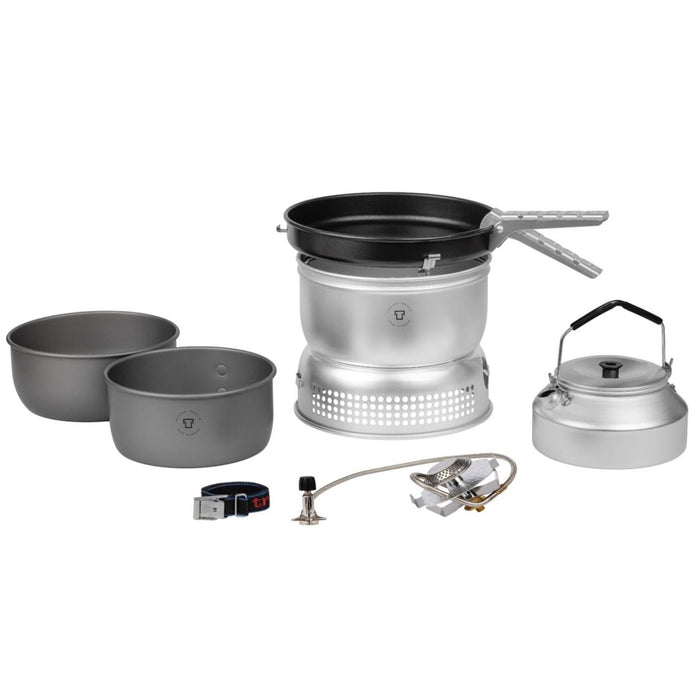 Trangia tragbares, leichtes, hart eloxiertes Aluminium-Herdset zum Kochen im Freien – GoMilitar