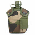 Amerikaanse legerstijl kantine M1 waterfles met Cover Cup & Alice Clips US Military