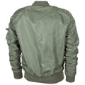 US Militär Stil Bomberjacke MA1 winddicht oliv Air Force Crew Uniform NEU