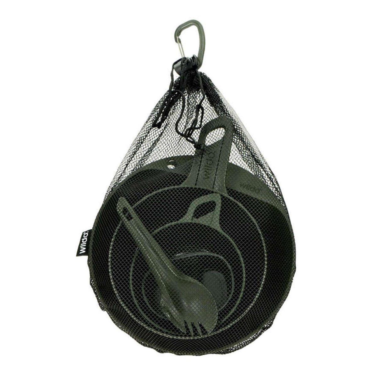 Wildo EXPLORER KIT camping tableware set BPA-free lightweight outdoor utensils