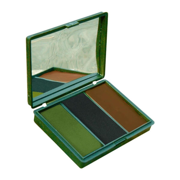 BCB Army face camouflage 3 color cream make-up paint compact size easily clean face mask for tactical situation with screen