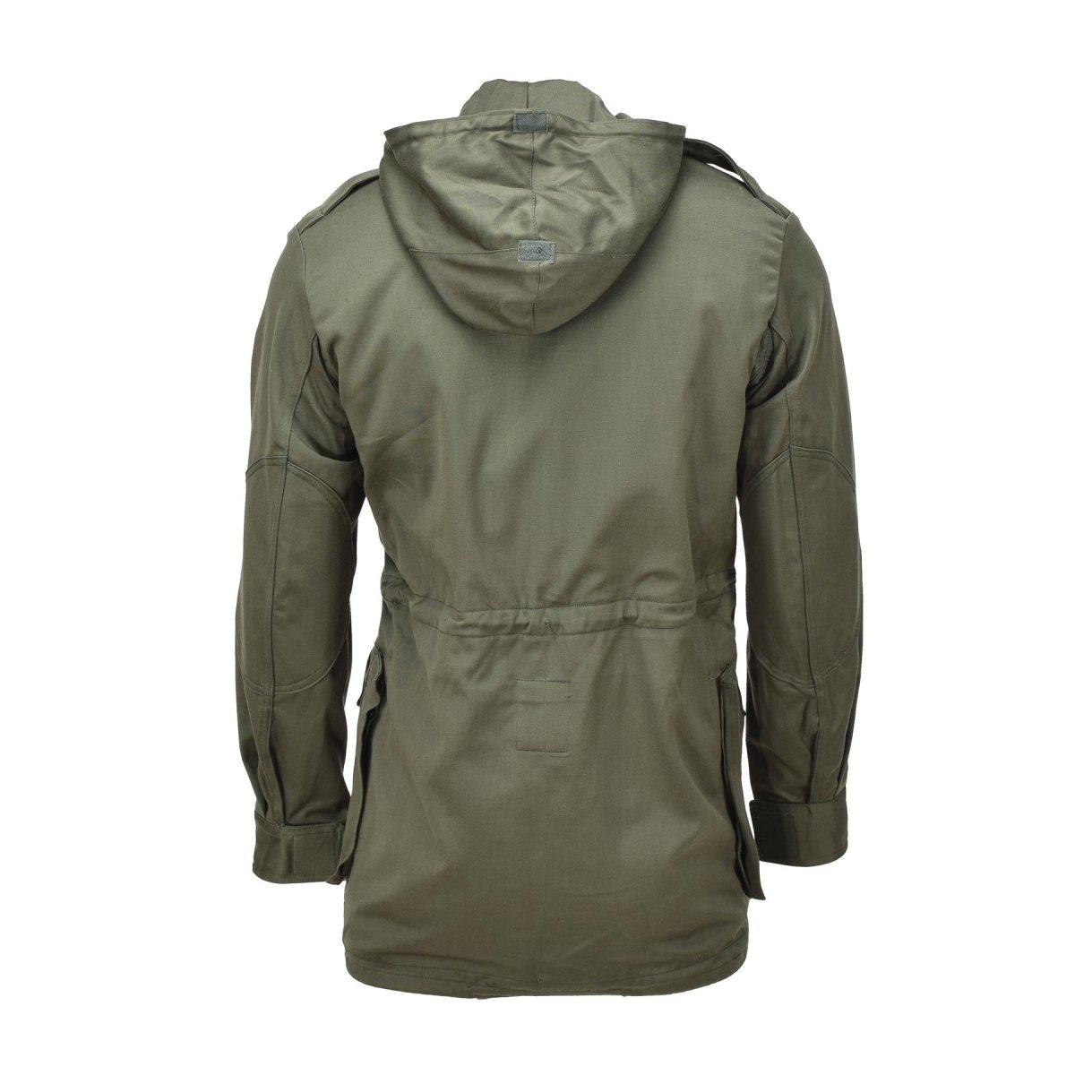 BDU hooded parka Belgium military surplus vintage olive NEW