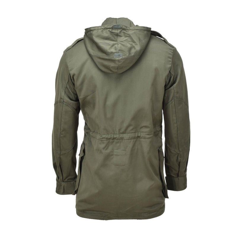 hooded belgium military bdu parka vintage