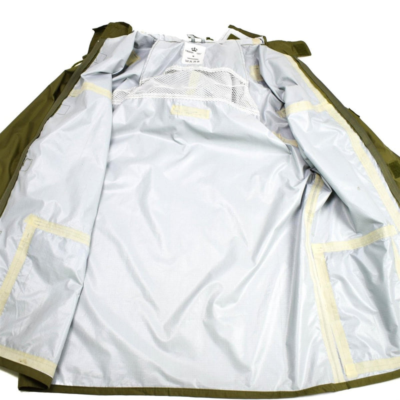 Danish military waterproof rain jacket