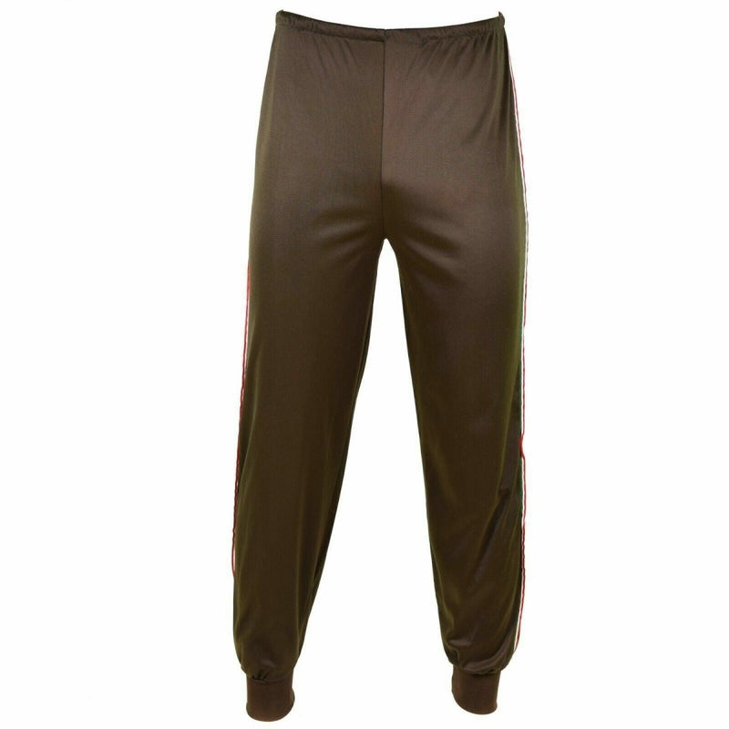 Italian Army Training Tracksuit Pants Military Sports Vintage Bottoms elasticated sweatpants