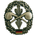 Bundeswehr Barett Abzeichen Kokarde ABC Schutz Nuklear Chemischer Schutz