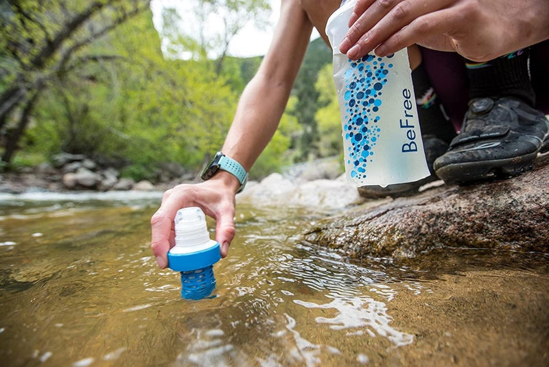 Katadyn BeFree Water Bottle Filter 0.6L Canteen purification Filtration system portable travel filter