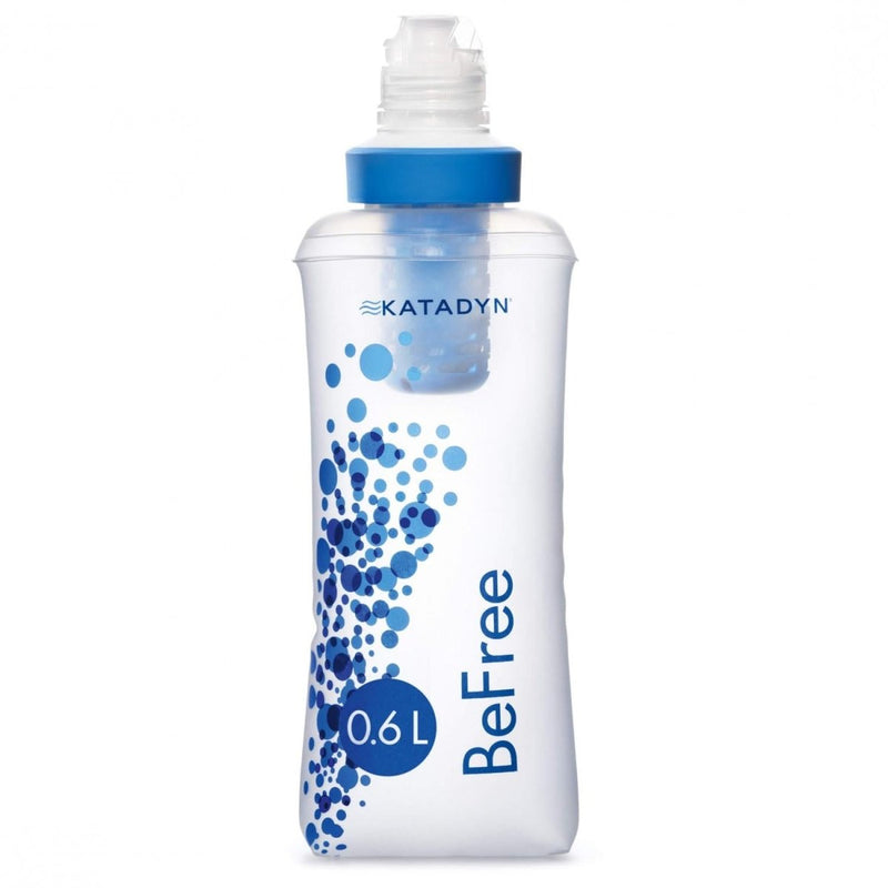 Katadyn BeFree Water Bottle Filter 0.6L Canteen purification Filtration system bacteria cysts and sediment removal