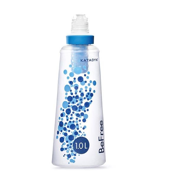 Katadyn BeFree Water Bottle Filter 1.0L Canteen purification Filtration system household bacteria cysts sediment removal