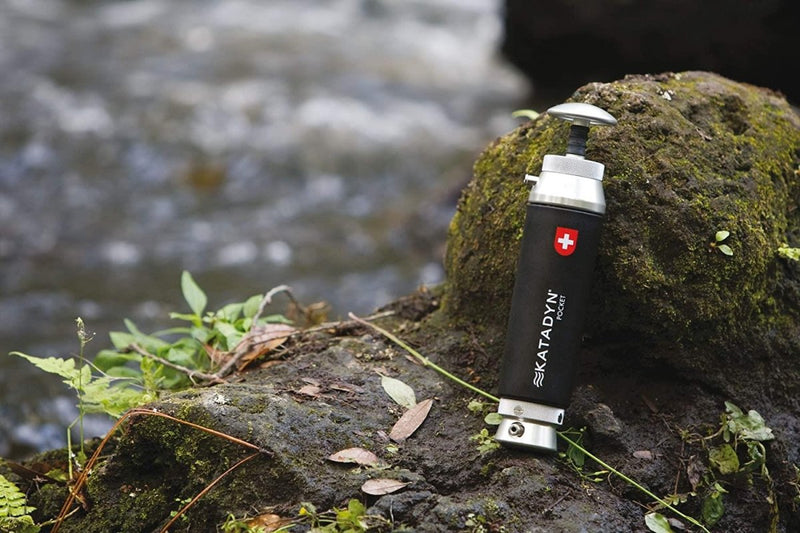 Katadyn Pocket Water Filter Long Lasting Camping Emergency Purification Premium