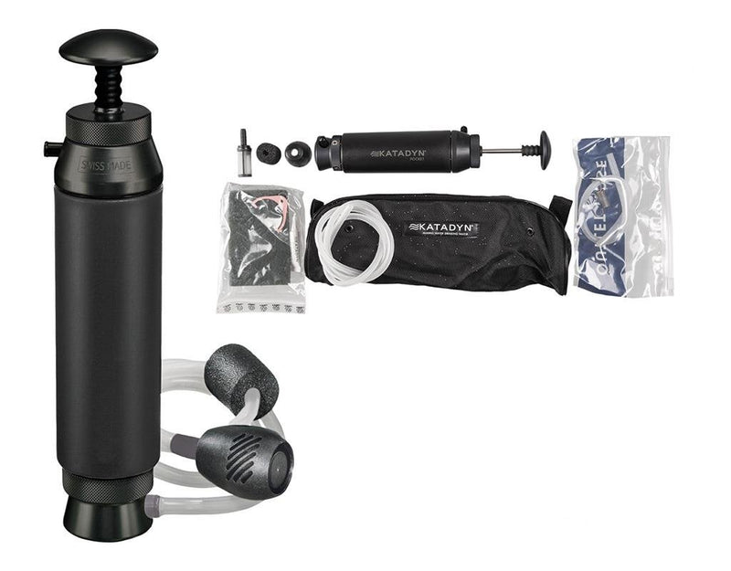 Katadyn Pocket Water Filter Tactical Camping Emergency Camp Purification Premium bacteria protozoa removal cermaic material