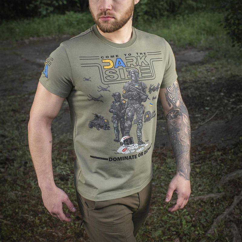 M-TAC Military style classic T-Shirt short sleeve underwear Ukrainian