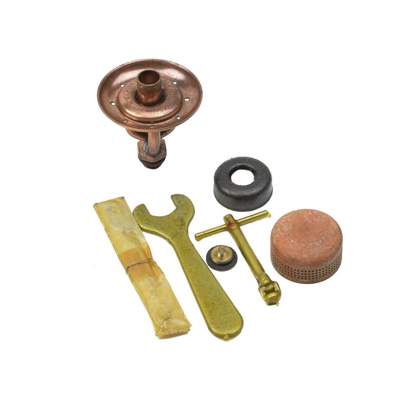 Czech Military Meva camping stove set vintage liquid fuel burner spare parts