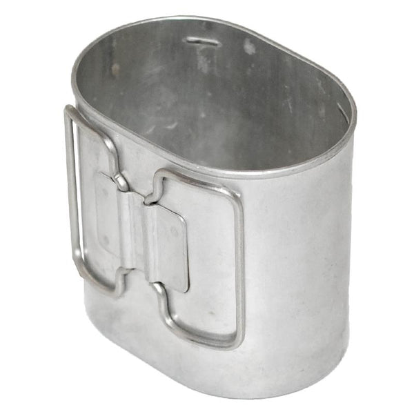 Original Swiss army troops vintage aluminum lightweight butterfly canteen mess military cup vintage