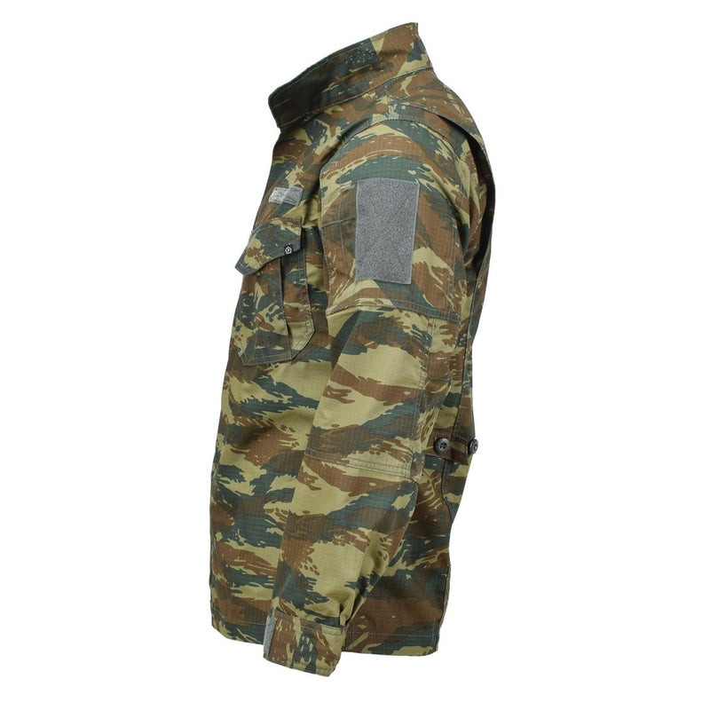PENTAGON Lycos Jacket Greek army lizard camo water repellent durable ripstop adjustable back and cuffs