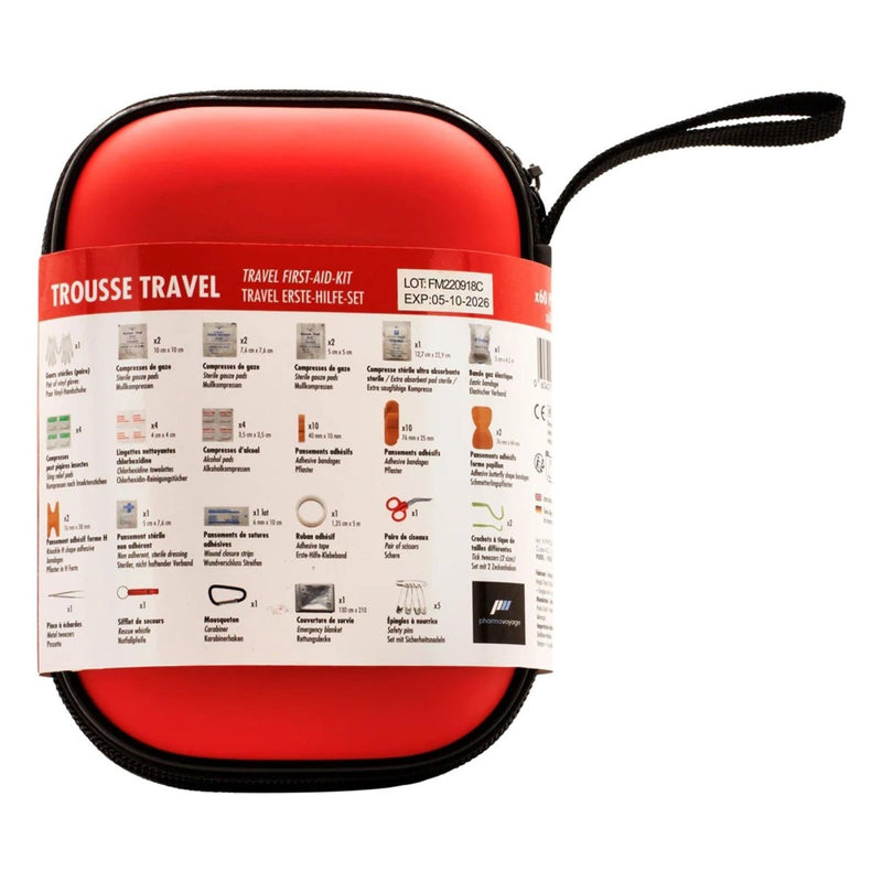 Travel first aid kit compact portable medicine box responder bag